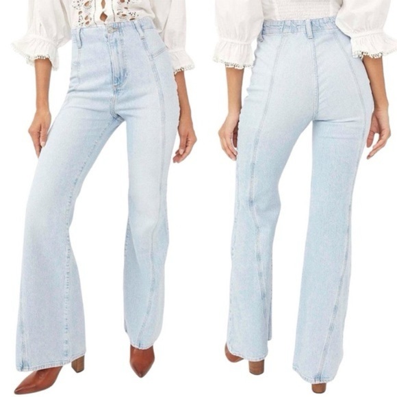 Free People Denim - Free People Florence Light Wash Jeans sz 31